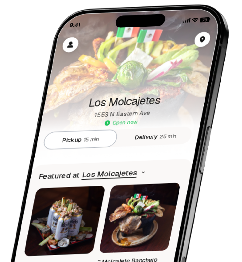 Los Molcajetes app preview