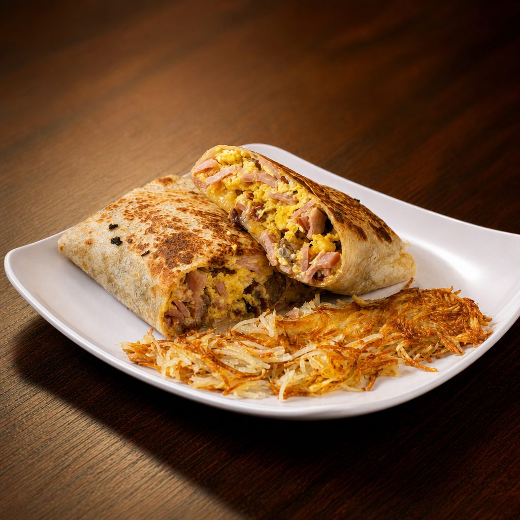 #9 Breakfast Burrito.